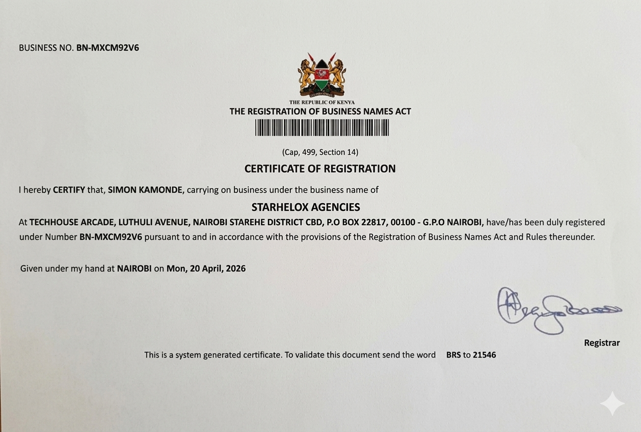Kenya Registration