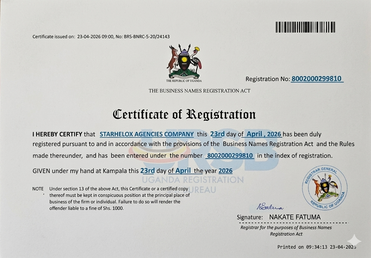 Uganda Registration